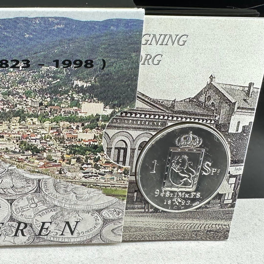 20,8g .999Ag Nordaleren Minnemedalje/Mynt Drammen Sparebank 175år