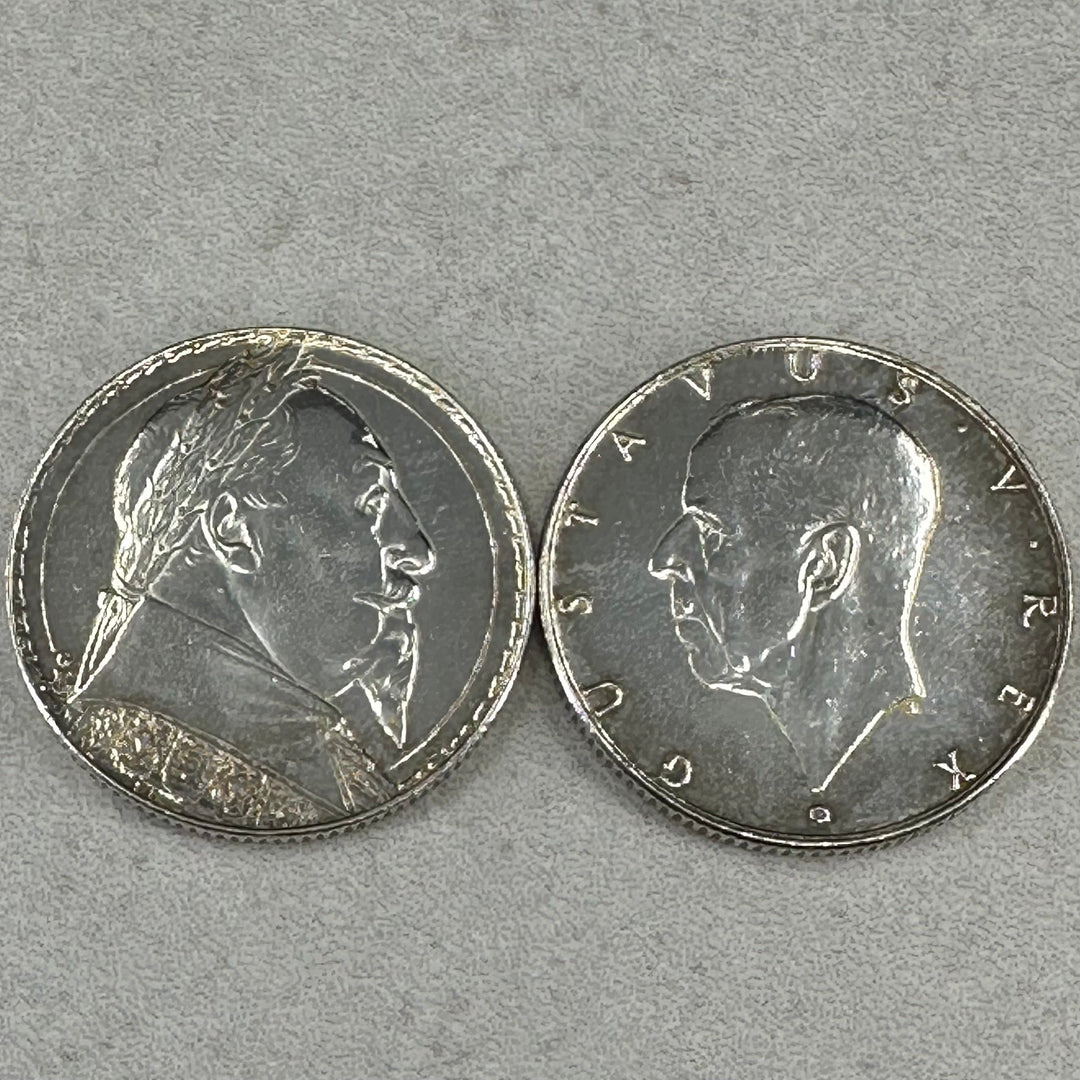 30g .800Ag 2KR Minnemynter Sverige