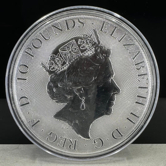10oz .999Ag 10Pounds Lion of England 2022