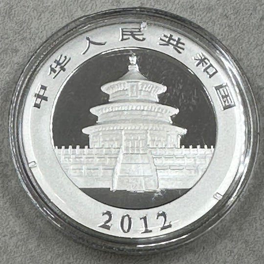 1oz .999Ag kinesisk Panda 2012