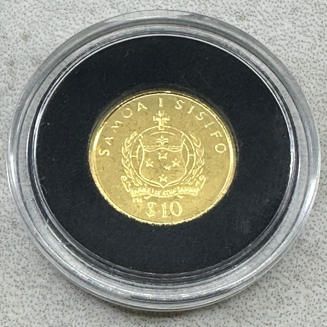 1/25oz .999Au 10Dollar Samoa Sifiso 1995 «The Endeavor»