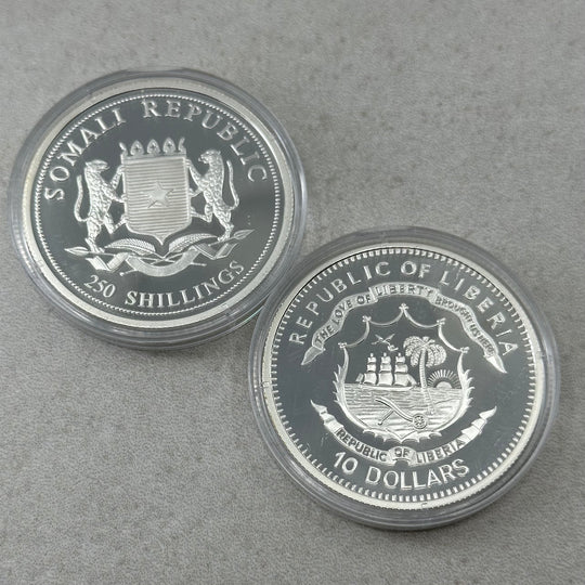 62,2g .925Ag(SPOT)Commemorative coins Sydney OL 2000