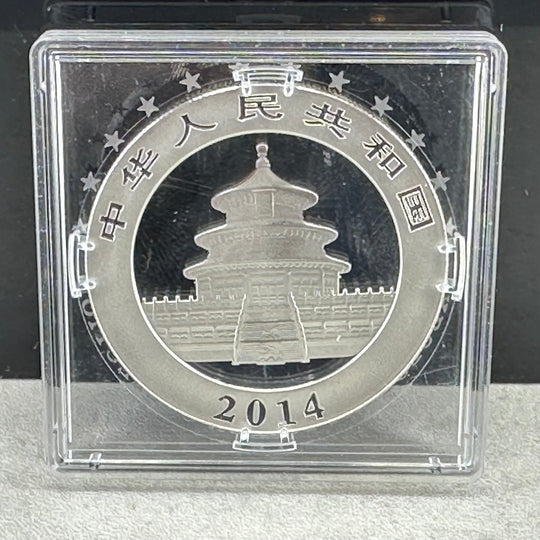 1oz .999Ag Kinesisk Panda 2014