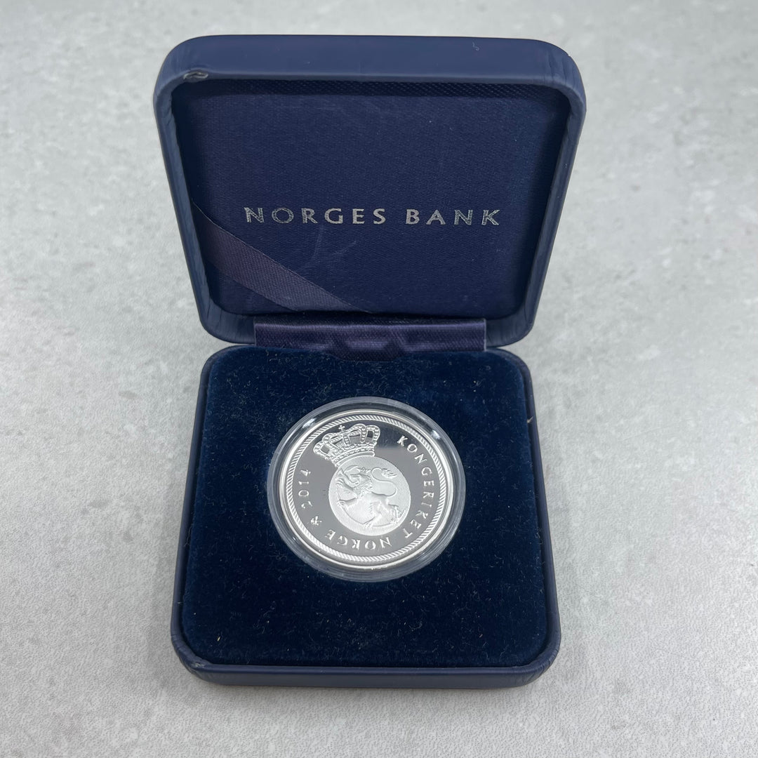 15,55g .999Ag(Netweight)(SPOT)200kr Norge 2014 Grunnloven 200år