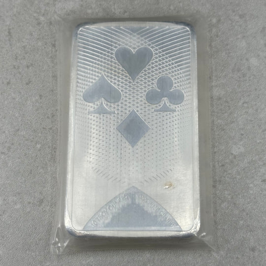 10oz .999Ag Apmex Ace of Spades Barre