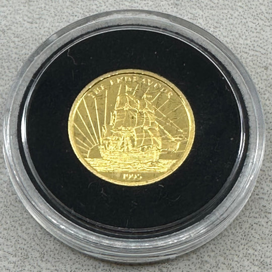 1/25oz .999Au 10Dollar Samoa Sifiso 1995 «The Endeavor»