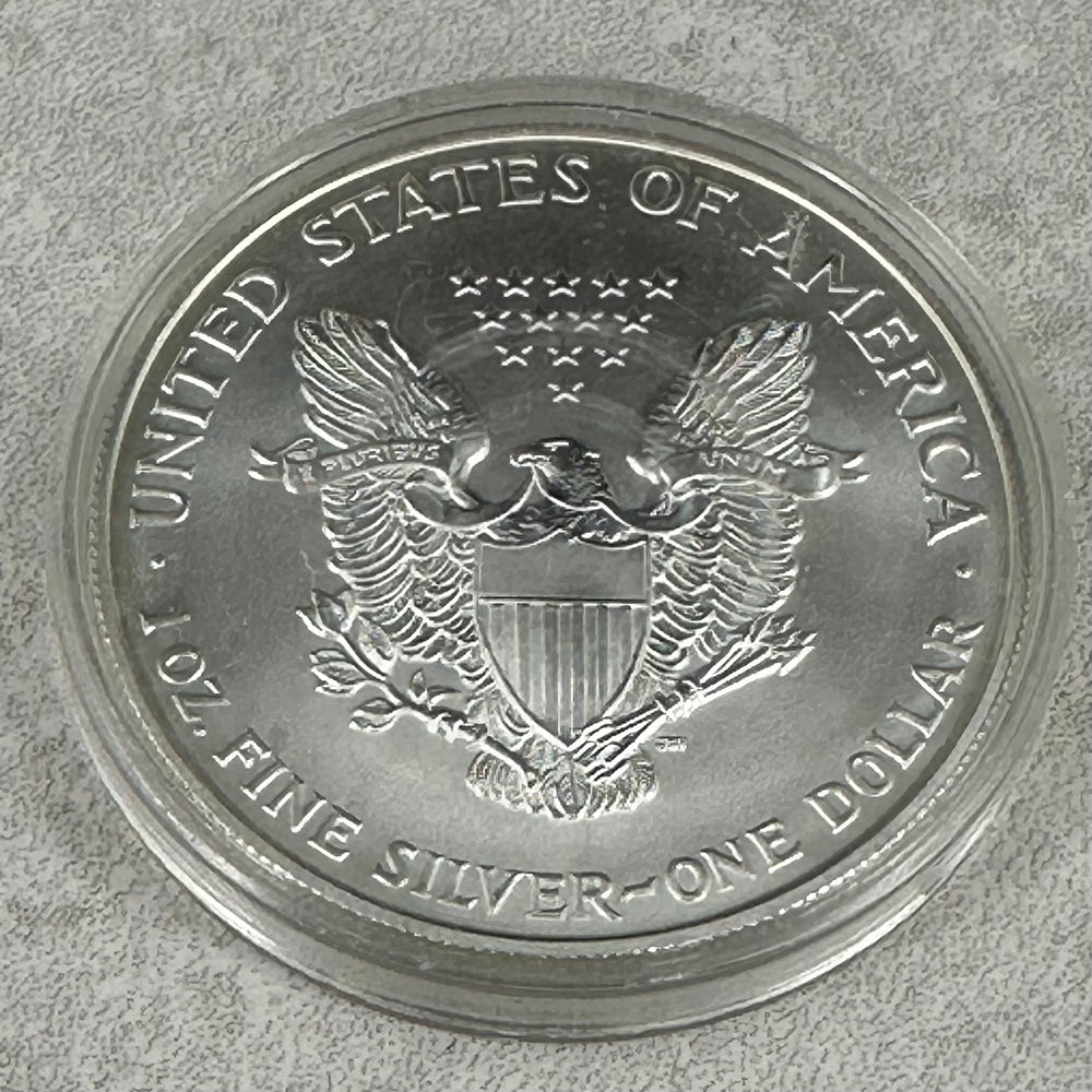 1oz .999Ag Silver Eagle 1996 i kapsel