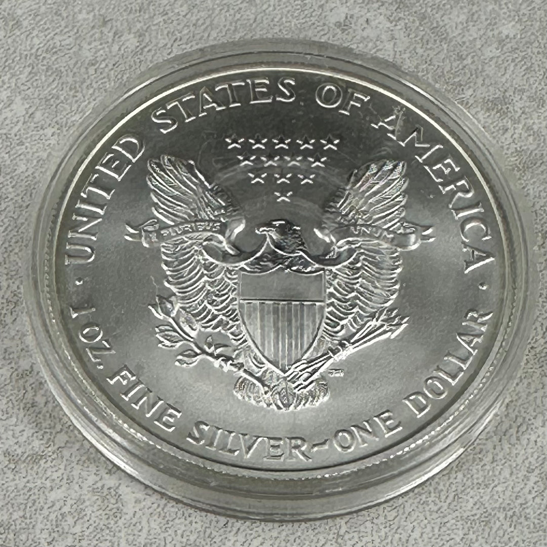 1oz .999Ag Silver Eagle 1996 i kapsel