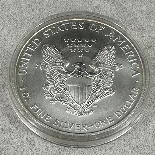 1oz .999Ag Silver Eagle 1996 i kapsel