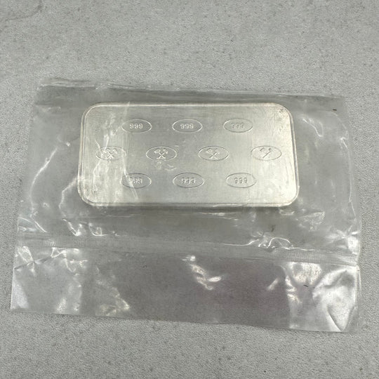 100g .999Ag Johnson Matthey Barre