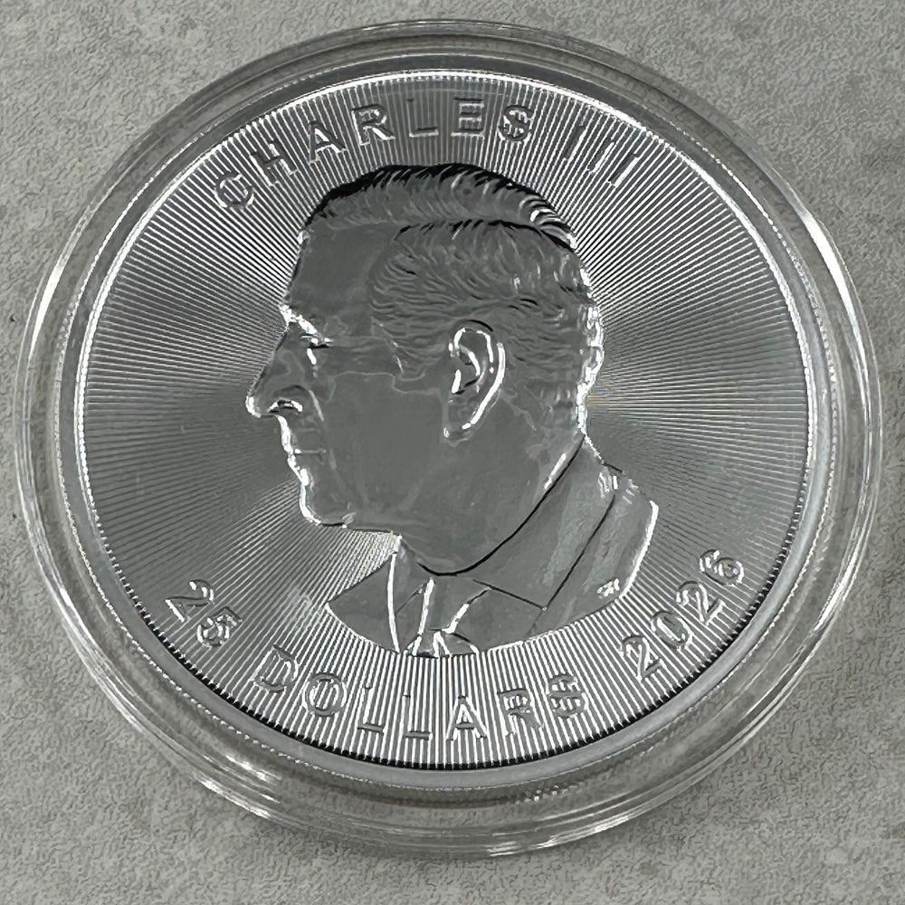 5oz .999Ag Maple Leaf 2026