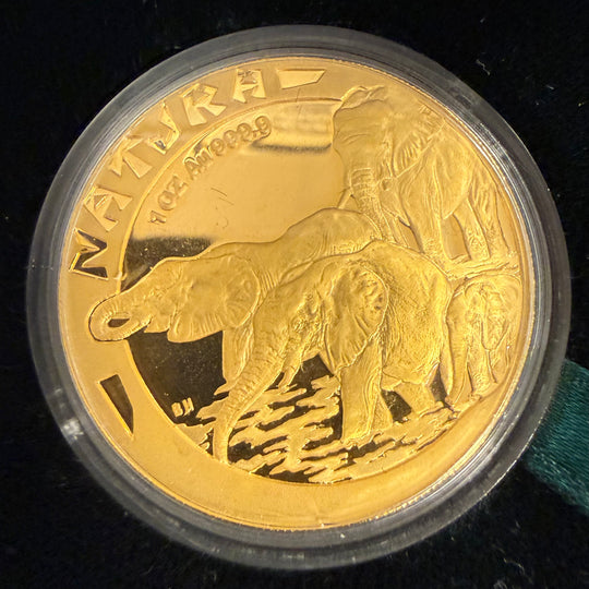 1oz .999Au Natura Coin 1996 South Africa