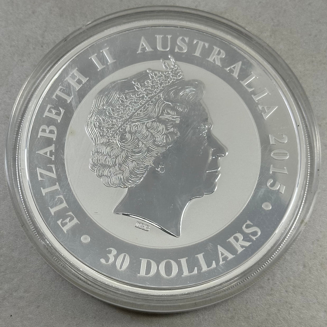 1Kg .999Ag Australian Kookaburra 2015