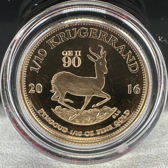 1/10oz 999Au South African Krugerrand 2016