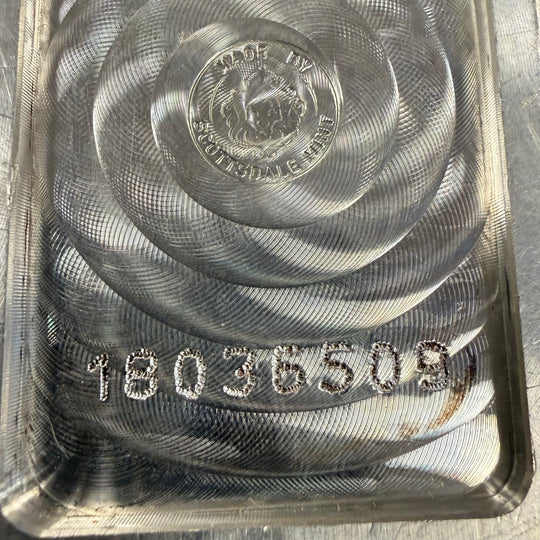 1KG .999Ag Barre Scotsdale Silver