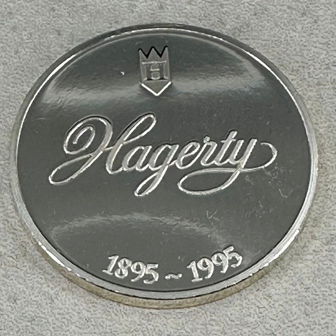 1oz .999Ag PAMP Suisse Bullion Hagerty Anniversary 1995