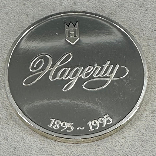 1oz .999Ag PAMP Suisse Bullion Hagerty Anniversary 1995