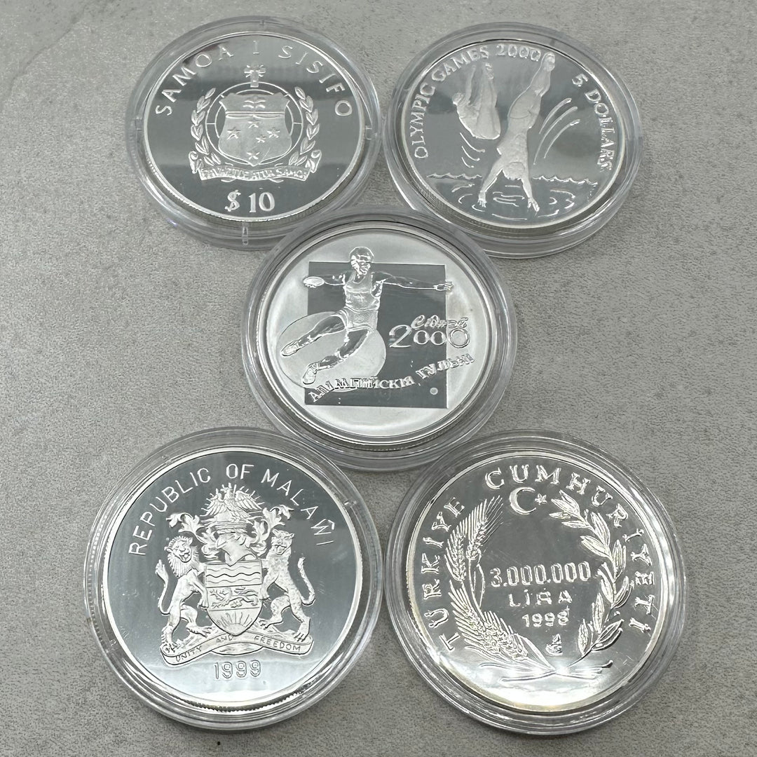 157,3g .925Ag(SPOT)Commemorative coins Sydney OL 2000