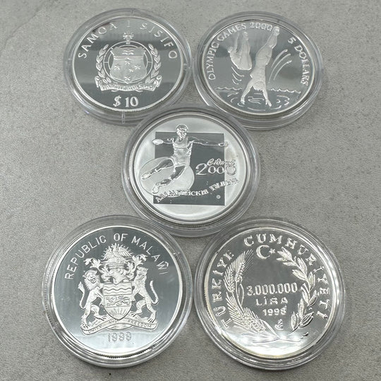 157,3g .925Ag(SPOT)Commemorative coins Sydney OL 2000