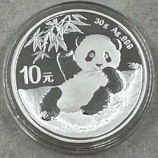 30g .999Ag Kinesisk Panda 2020