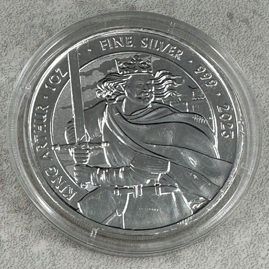 1oz .999Ag Sovereign(King Arthur 2023)