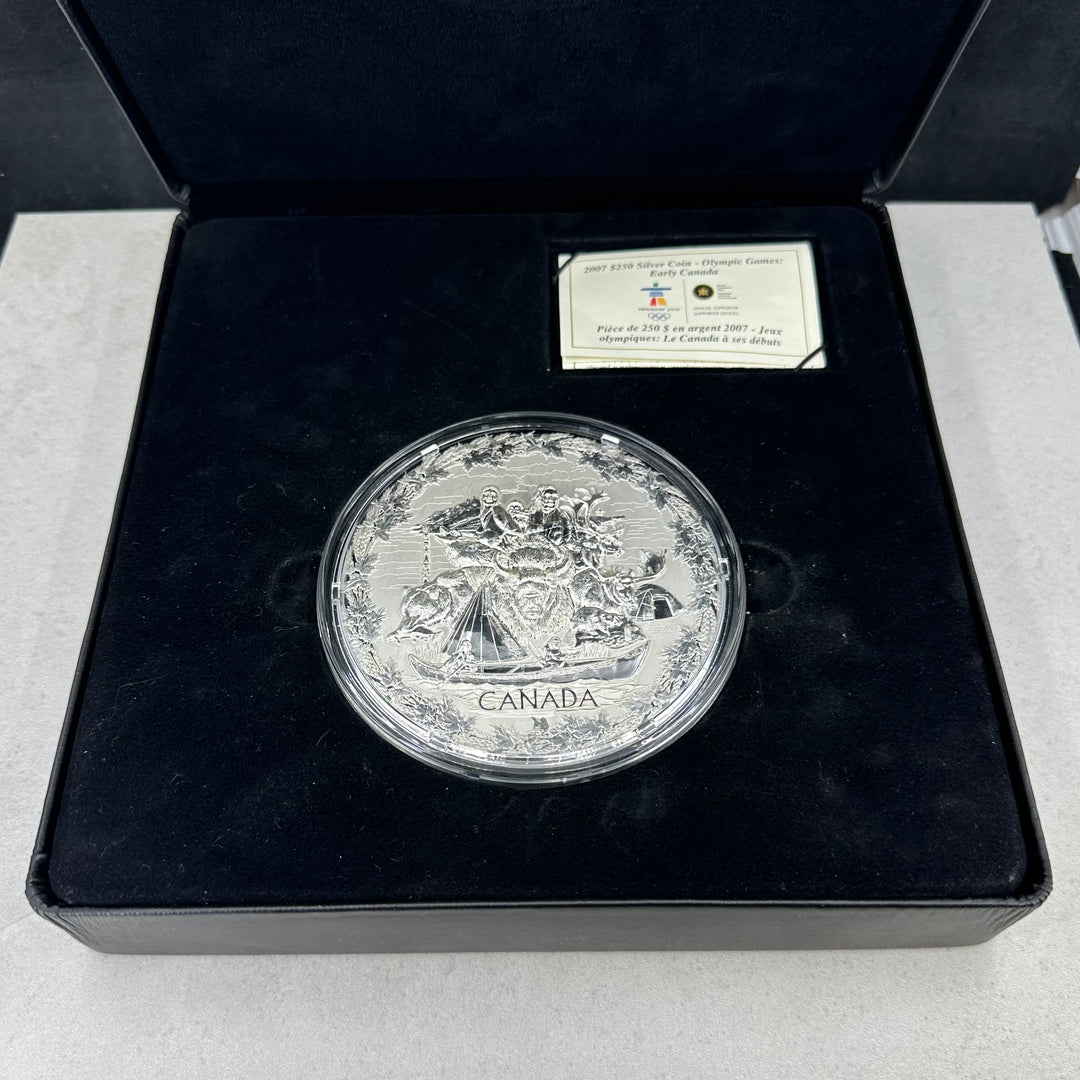 1Kg .999Ag 250Dollar Canada Vancouver OL 2010