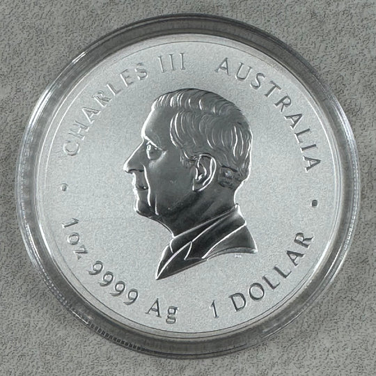 1oz .999Ag 2025 Australian Year Of The Snake