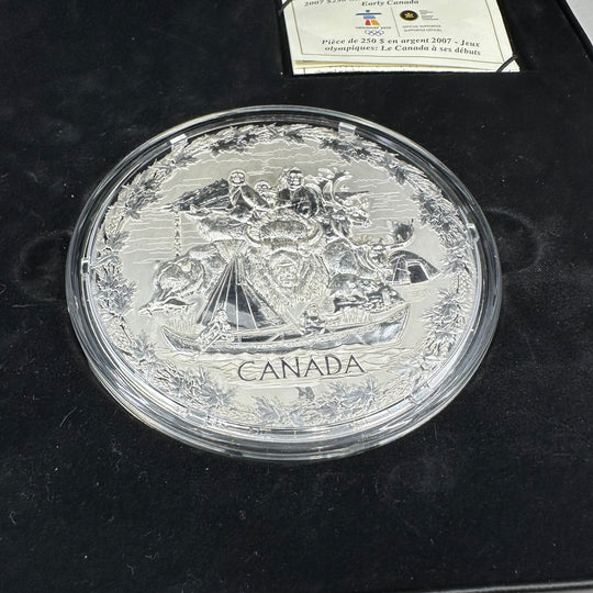 1Kg .999Ag 250Dollar Canada Vancouver OL 2010