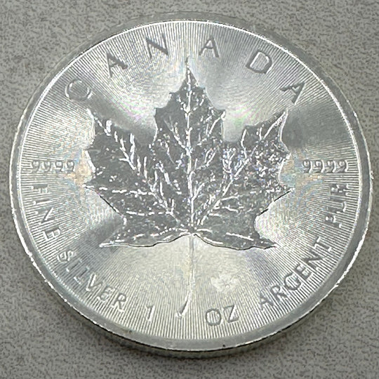 1oz .999Ag Silver Maple Leaf Diverse årstall