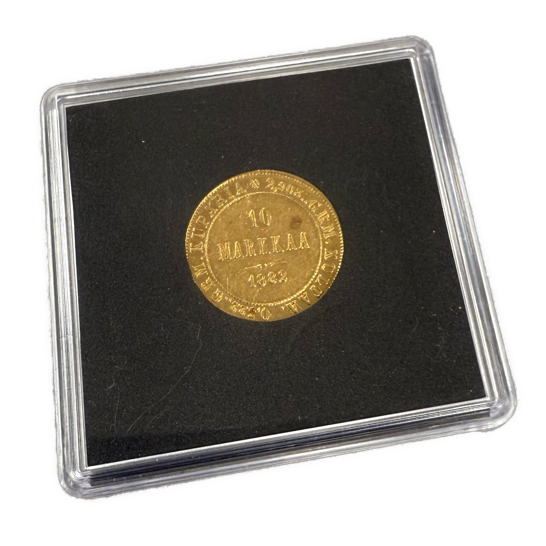 10 Markka 1882 Finland Kv.1+