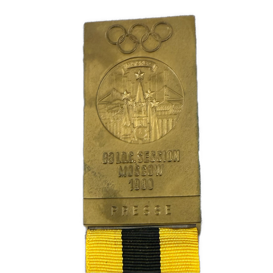 IOC Session Pressemedalje Moskva 1980
