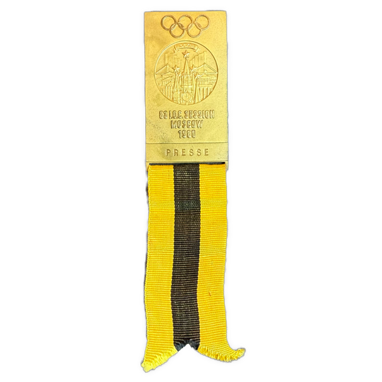 IOC Session Pressemedalje Moskva 1980