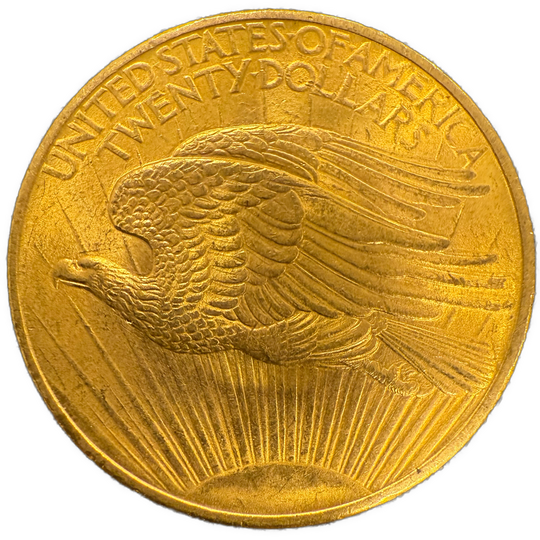 33.4g .900Au (Spot+2%) 1908 Saint-Gaudens Double Eagle