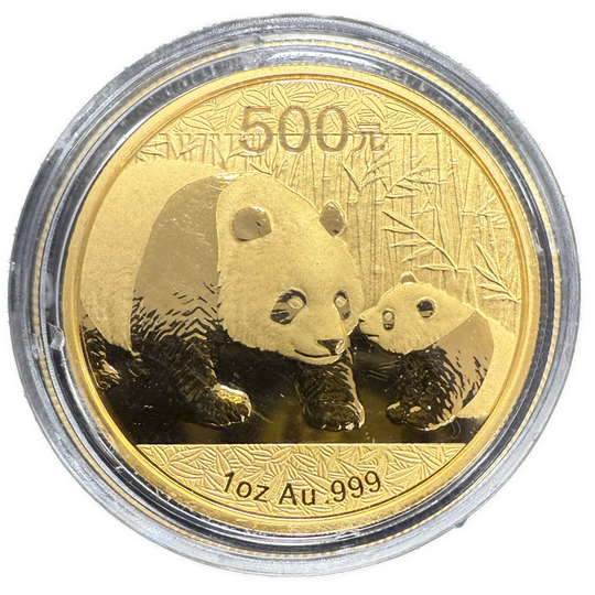 1oz .999Au 500元 2011 Panda