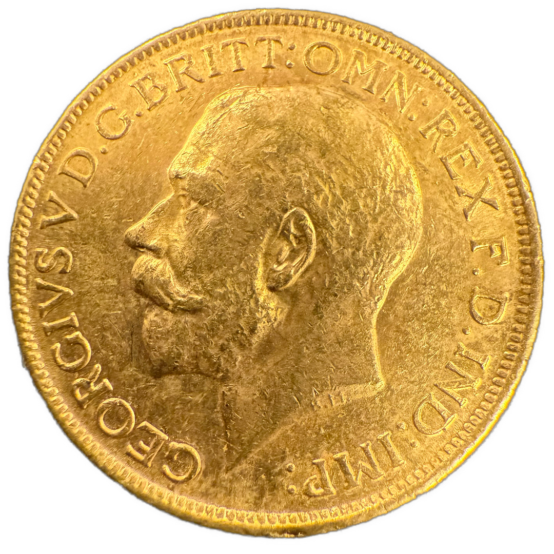7.98g .916Au (Spot) Sovereign Diverse årstall 1904-13 i varierende kvalitet