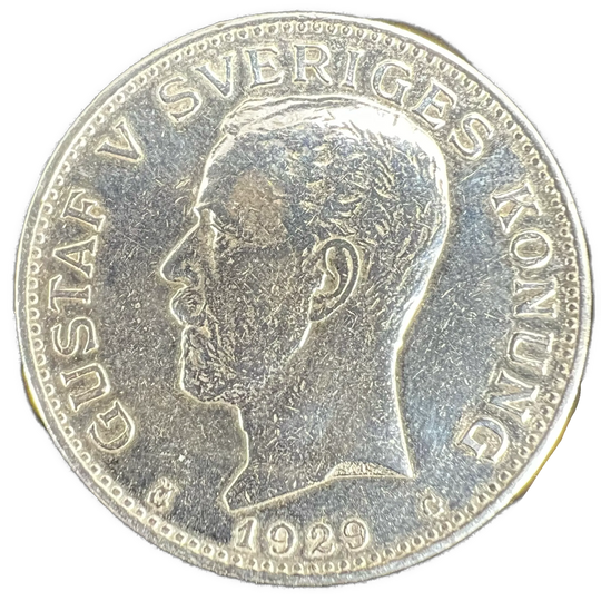 120g .999Ag (Net) 98% av spot 20stk 1KR Sverige 1915-41 i varierende kvaliteter. (Renset)
