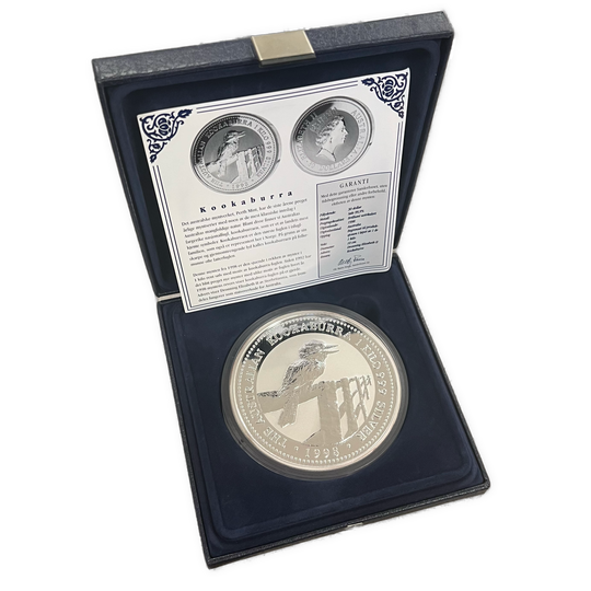 1KG .999Ag Kookaburra 1998 30 Dollar