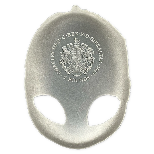 93.3g .999Ag 5 Pounds 2023 Gibraltar «Gjermundbuhjelmen)