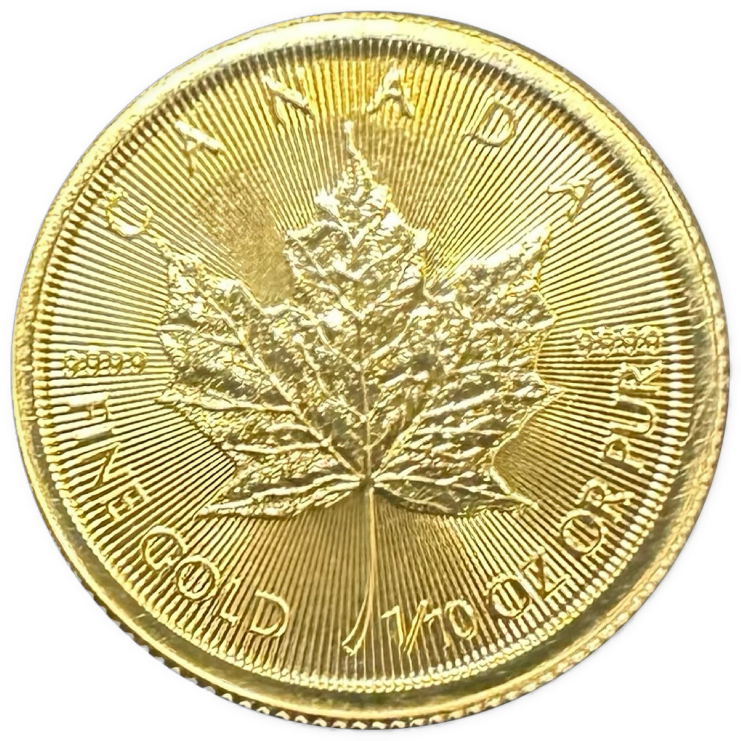 1/10 oz .999Au Maple Leaf