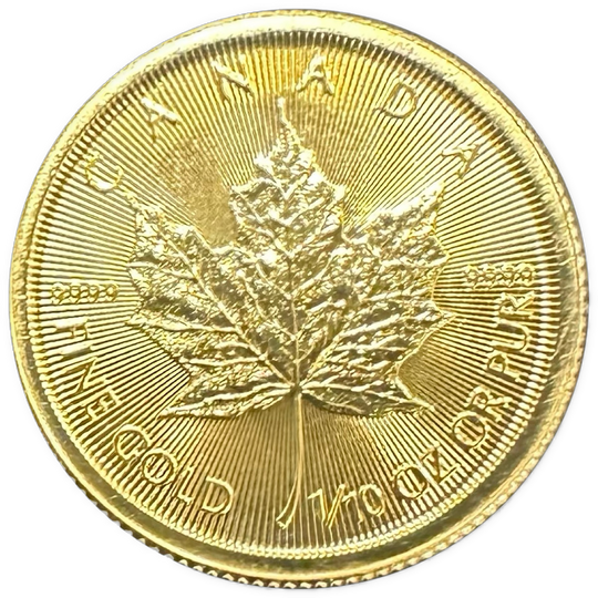 1/10 oz .999Au Maple Leaf