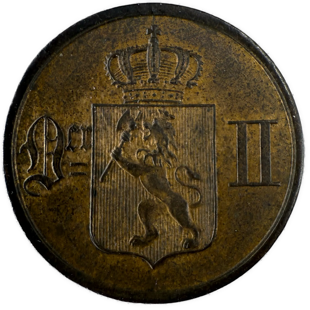 1 Øre 1885 Kv.1+
