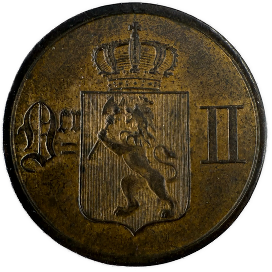 1 Øre 1885 Kv.1+