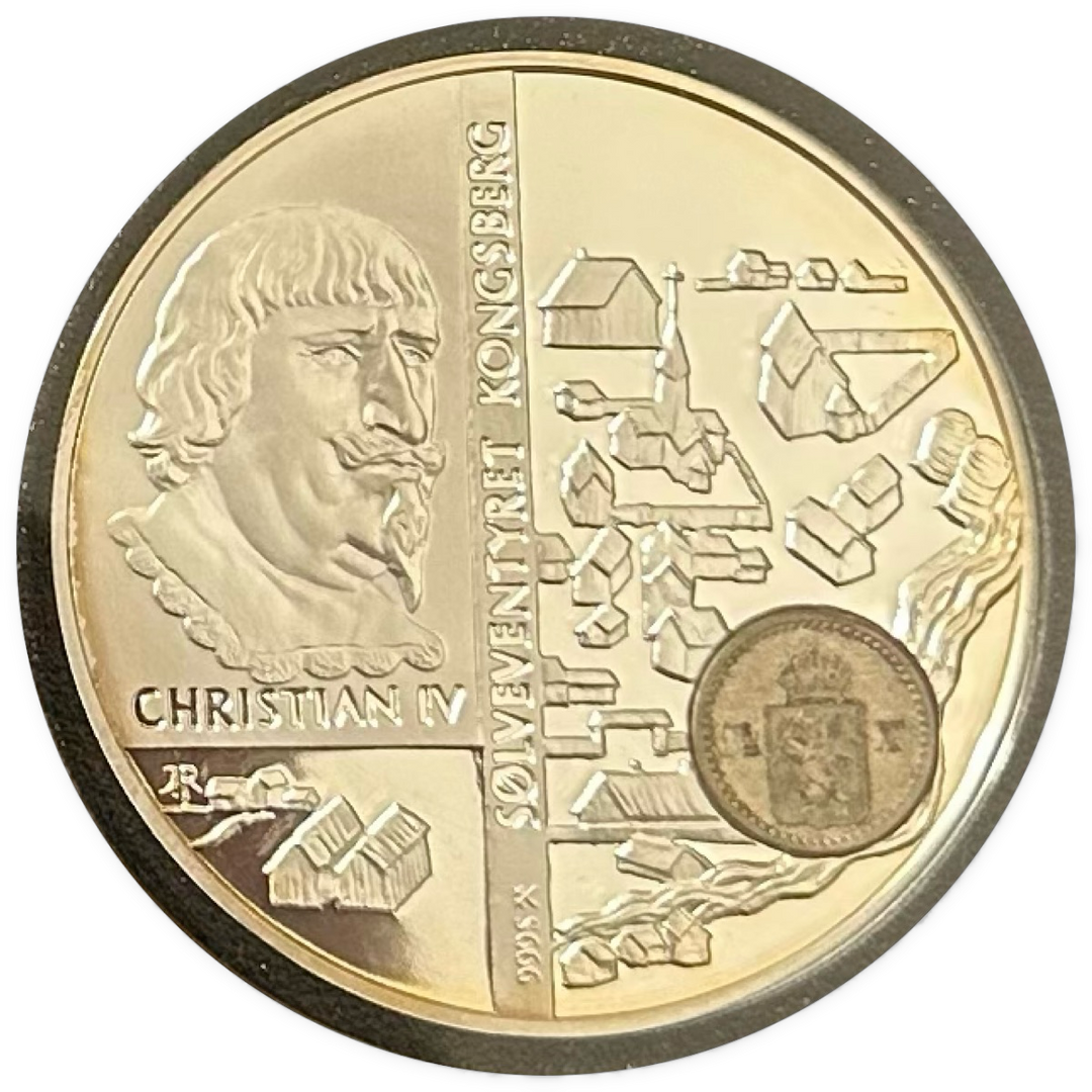 89g .999Ag (SPOT) Sølveventyret på Kongsberg, medalje
