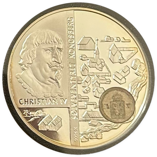 89g .999Ag (SPOT) Sølveventyret på Kongsberg, medalje