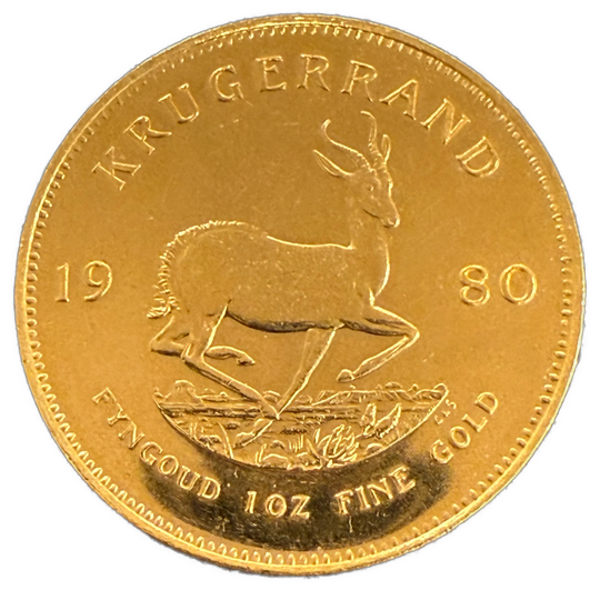 1oz .999Au 1980 Krugerrand