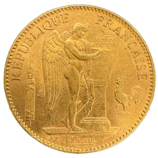 32.2g .900Au (SPOT) 100 Francs 1912 France