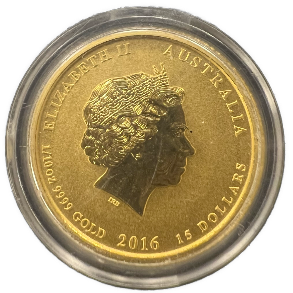 1/10oz .999Au 2016 «Year of the Monkey» Australia