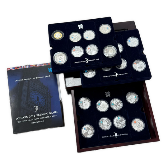 662.4g .925Ag 2012 London Olympic Official Commemorative Silver Coins