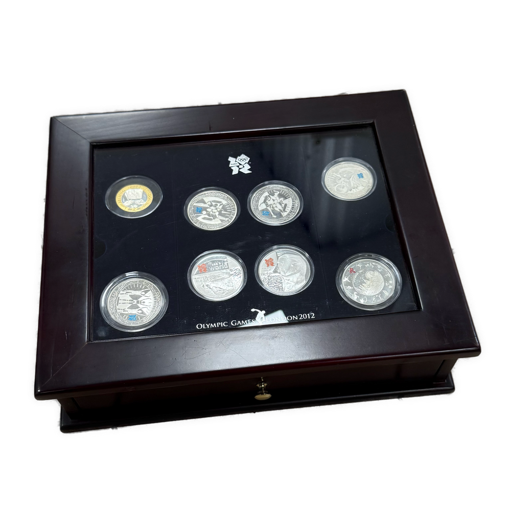 662.4g .925Ag 2012 London Olympic Official Commemorative Silver Coins