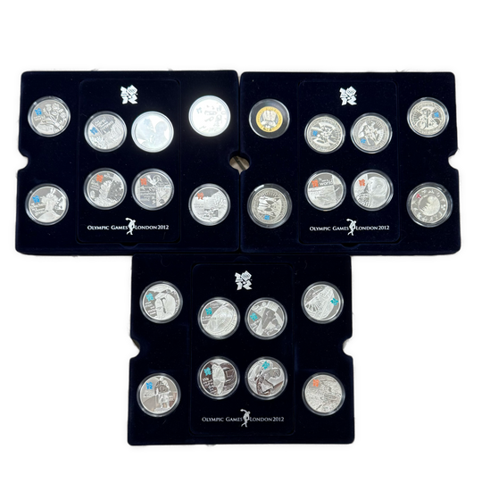 662.4g .925Ag 2012 London Olympic Official Commemorative Silver Coins